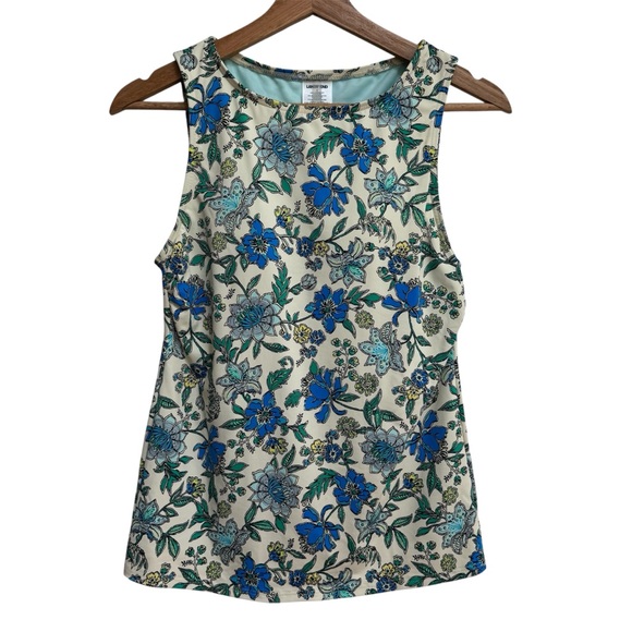 Lands' End Other - Lands End Floral High Neck Tankini Swimsuit Top Women Size 6